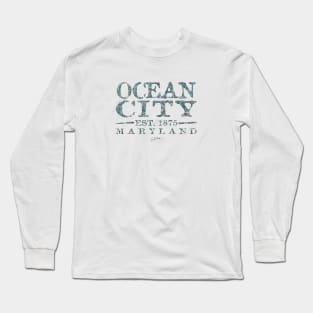 Ocean City, Maryland, Est. 1875 Long Sleeve T-Shirt